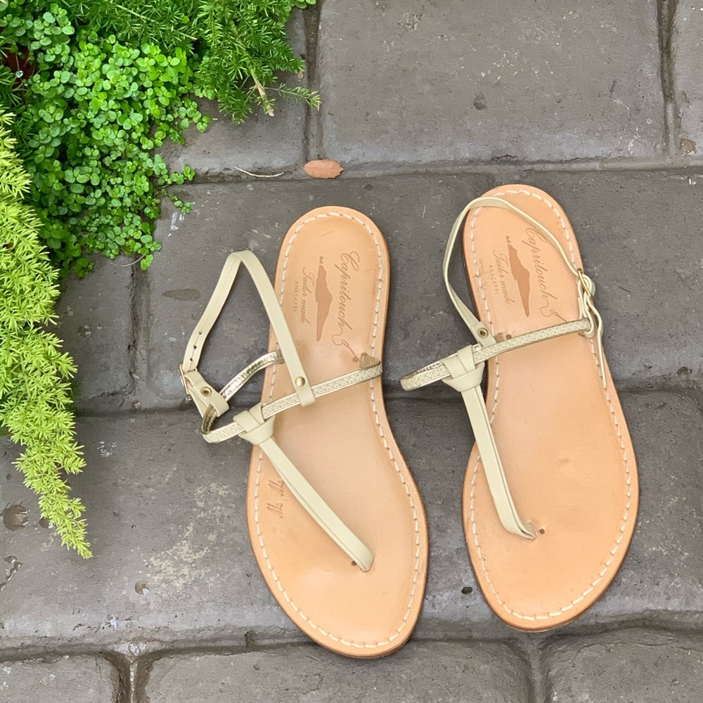 CAPRITOUCH Anacapri Sandals EUC Women's 39/9 EUC